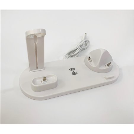 Supporto di ricarica Wireless 4 in 1