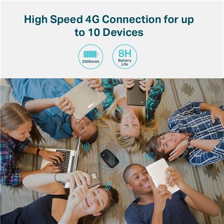 TP-Link M7200 Modem Portatile Wi-Fi 150Mbps 4G LTE