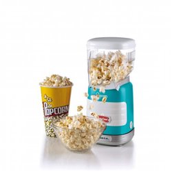 Ariete Pop Corn Party Time macchina per popcorn 1100 W Blu, Trasparente 2
