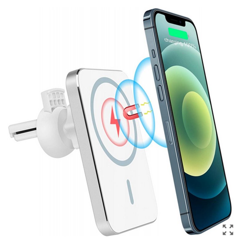 Caricabatterie magnetico da auto