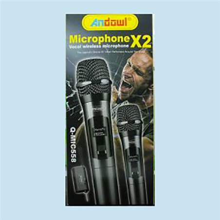 2 Microfoni wireless Andowl Q-MIC558