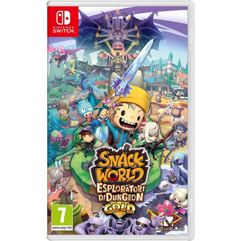 SNACK WORLD ESPOLARATORI DI DUNGEON GOLD SWITCH
