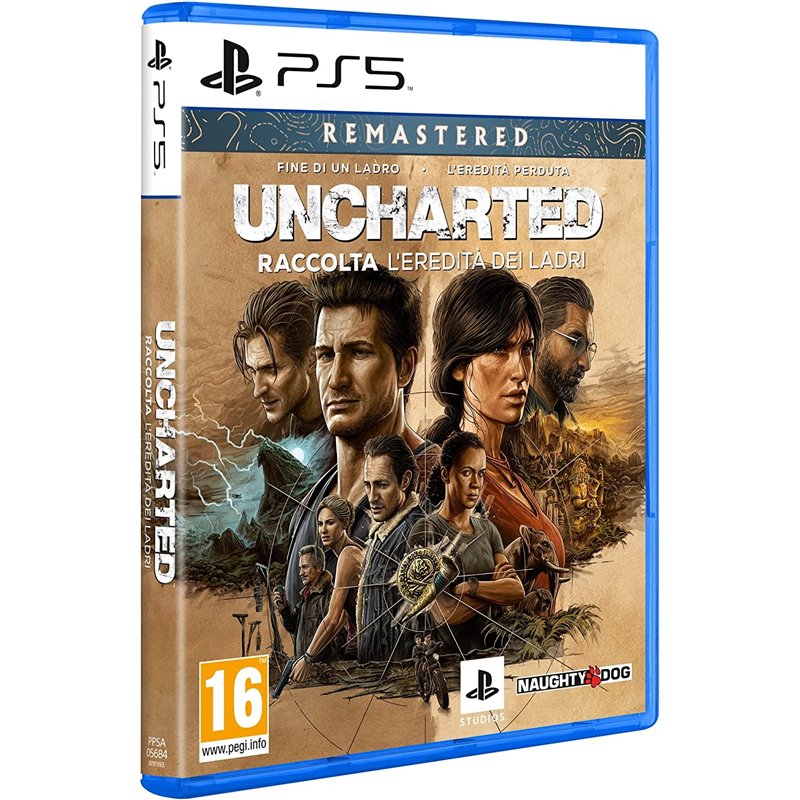 Uncharted Raccolta L'Eredità dei ladri