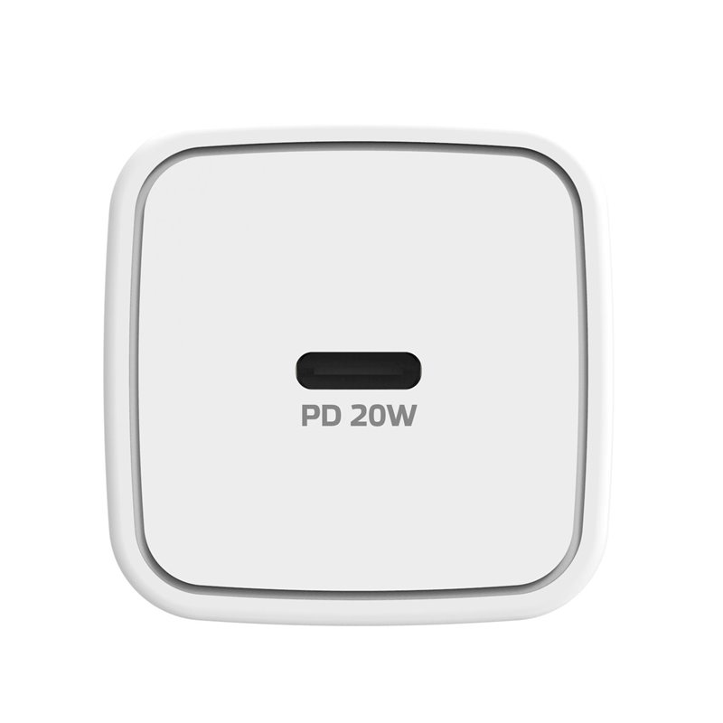 Celly TC1C20WLIGHT - Caricabatterie USB-C con cavo USB-C to Lightning 20W