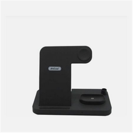 Andowl Supporto di Ricarica Docking compatibile con Cellulari Apple 4 in 1 Q-A80