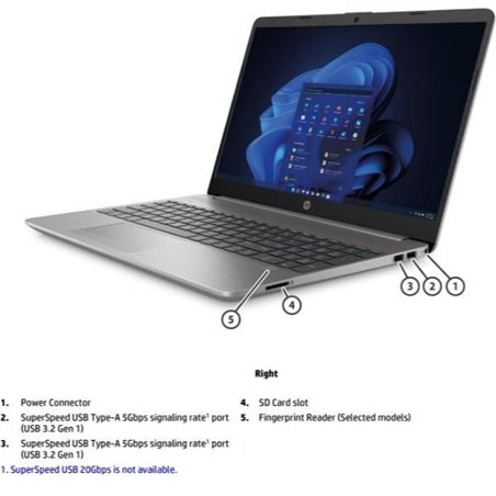 Hp notebook G9 6F202EA NE4500