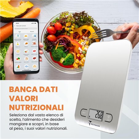 Techmade Bilancia da Cucina Digitale