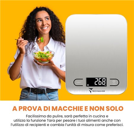 Techmade Bilancia da Cucina Digitale