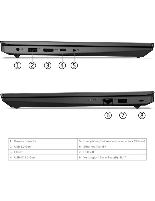 Lenovo V15 G3 IAP - Notebook 15.6' - 8gb+256gb - 82TT00FTIX