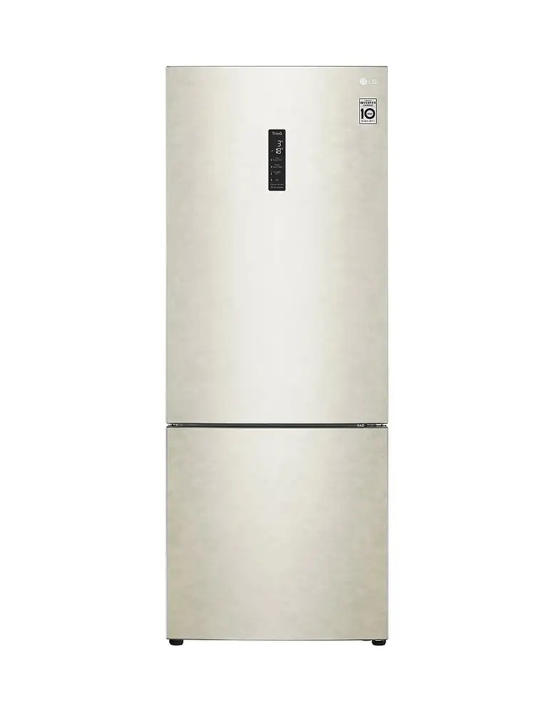 LG GBB567SECMN Frigorifero combinato 70cm, Classe E, 462L, Wi-Fi, No frost, Sabbia