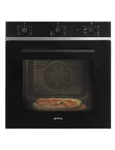 Smeg forno ad incasso 65 l 3000w nero - sf64m3pzb