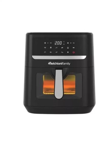 Melchioni Friggitrice ad Aria "bella 'mbriana" con cestello - capacita' 9 litri