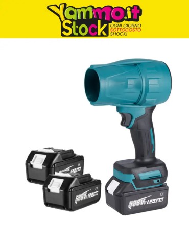 Soffiatore Portatile con due batterie incluse