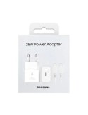 Samsung Caricabatterie Super Fast Charging (25W) con cavo da USB Type-C a USB Type-C