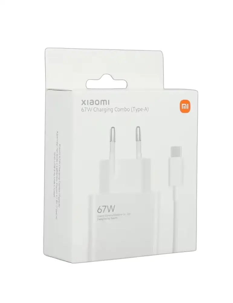 Xiaomi 67W HyperCharge Combo (USB-A) - Ricarica Ultra-Veloce Xiaomi 67W HyperCharge Combo (USB-A) - Ricarica Ultra-Veloce