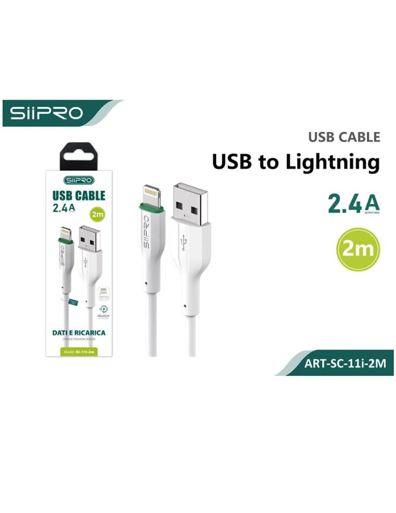 SIIPRO cavo USB-A - Lightning -  sc-11