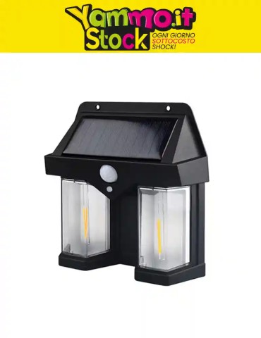 Lanterna Solare con Pannello Integrato