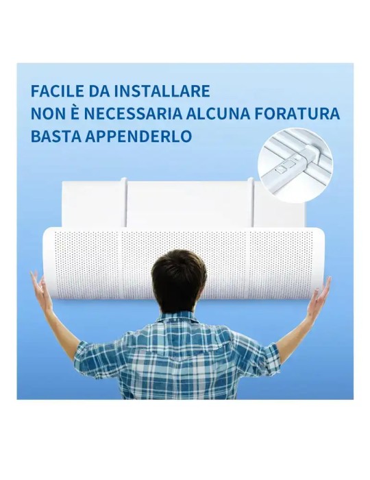 Deflettore Condizionatore per Casa/Ufficio, Anziani, Neonati, Donne in Gravidanza - Regolabile