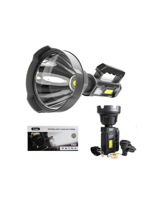 Lampada Torcia LED Ultra Potente USB