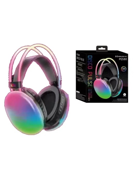 Cuffie Gaming LED RGB - Disco Pulse