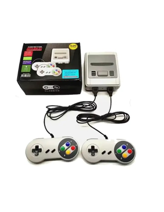 Mini Console SNES - 10+ Emulatori NES, GBA, GBC, MAME, NEOGEO, PS1 etc