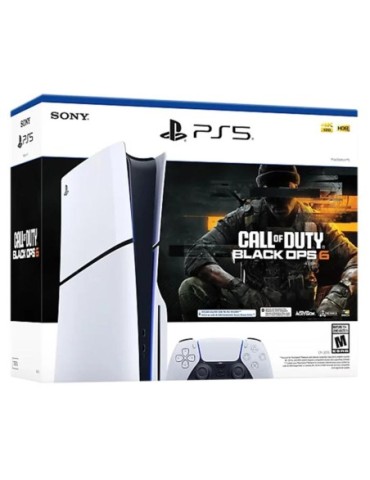 PlayStation 5 Slim Versione disco Call of Duty Black OPS 6 Bundle