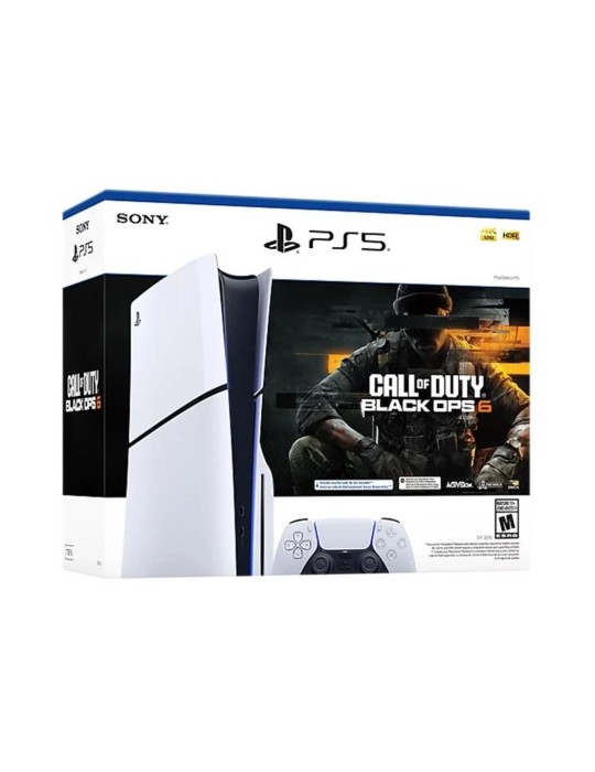PlayStation 5 Slim Versione disco Call of Duty Black OPS 6 Bundle