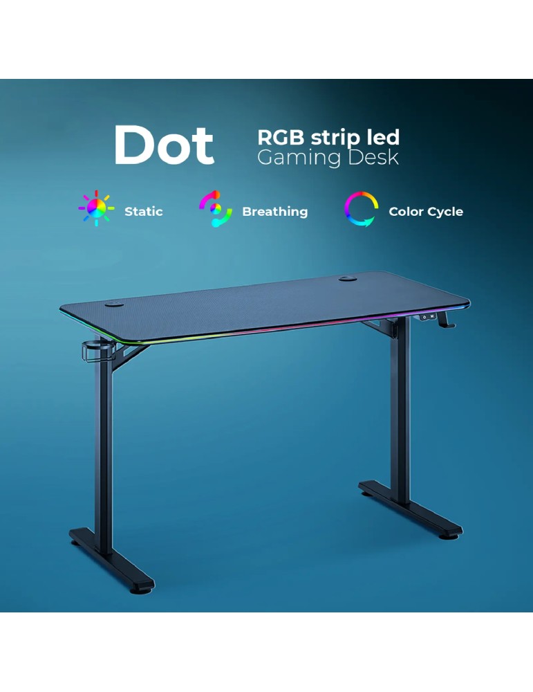 NOUA DOT - Scrivania Gaming RGB