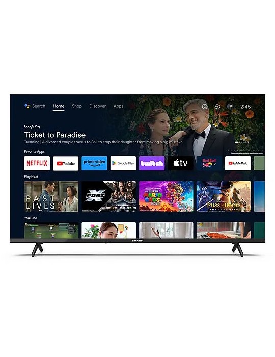 SHARP 43FH2EA SMART TV LED, Piatto, 43 ", Full-HD