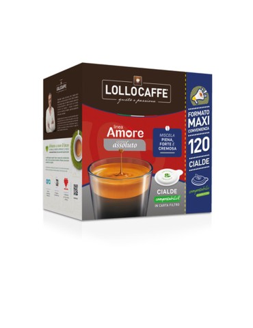Cialde Caffè Lollo Amore Silver - Gusto Assoluto