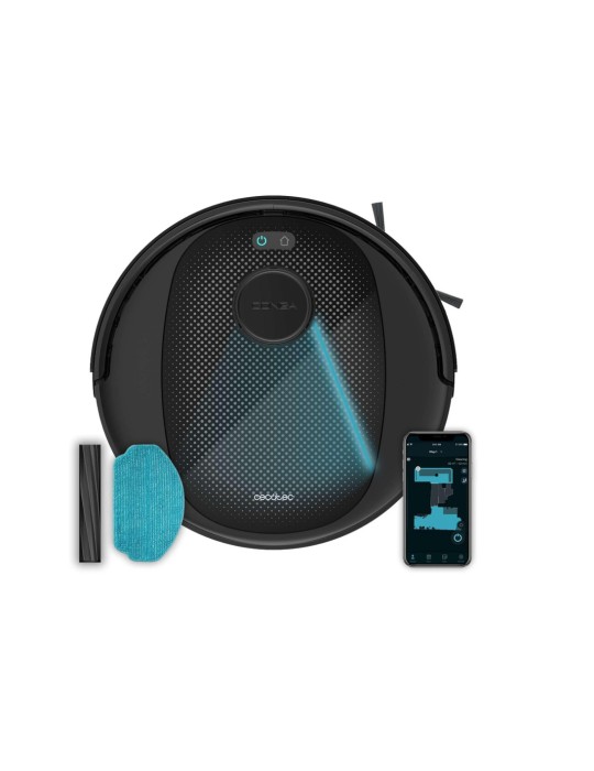 Cecotec Conga 7690 Immortal Max Home M Robot - aspirapolvere con tecnologia di navigazione laser