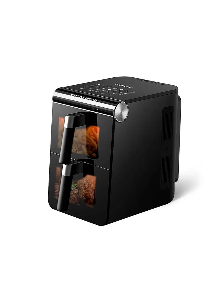 Friggitrice ad aria con doppio compartimento da 11LT - 2800W di potenza