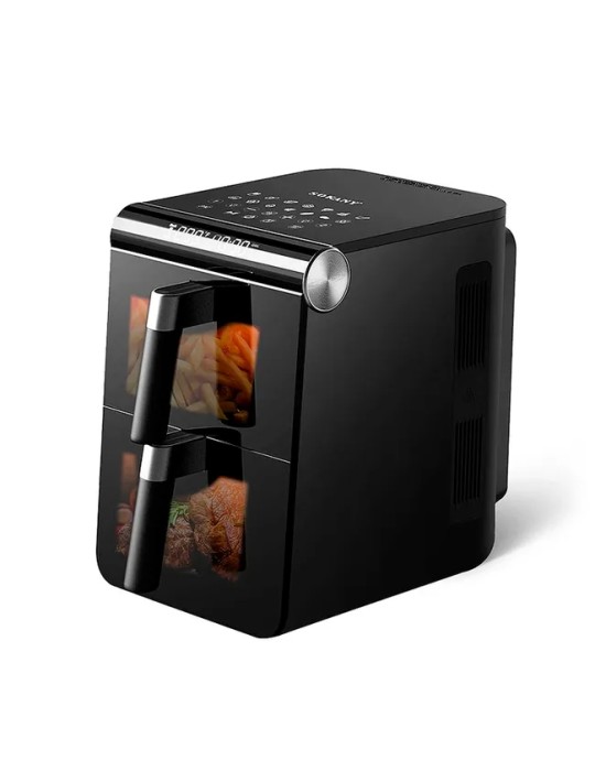 Friggitrice ad aria con doppio compartimento da 11LT - 2800W di potenza