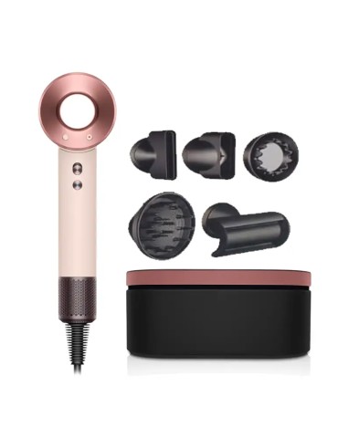 Kit Asciugacapelli Phon + 5 Accessori e Confezione Regalo