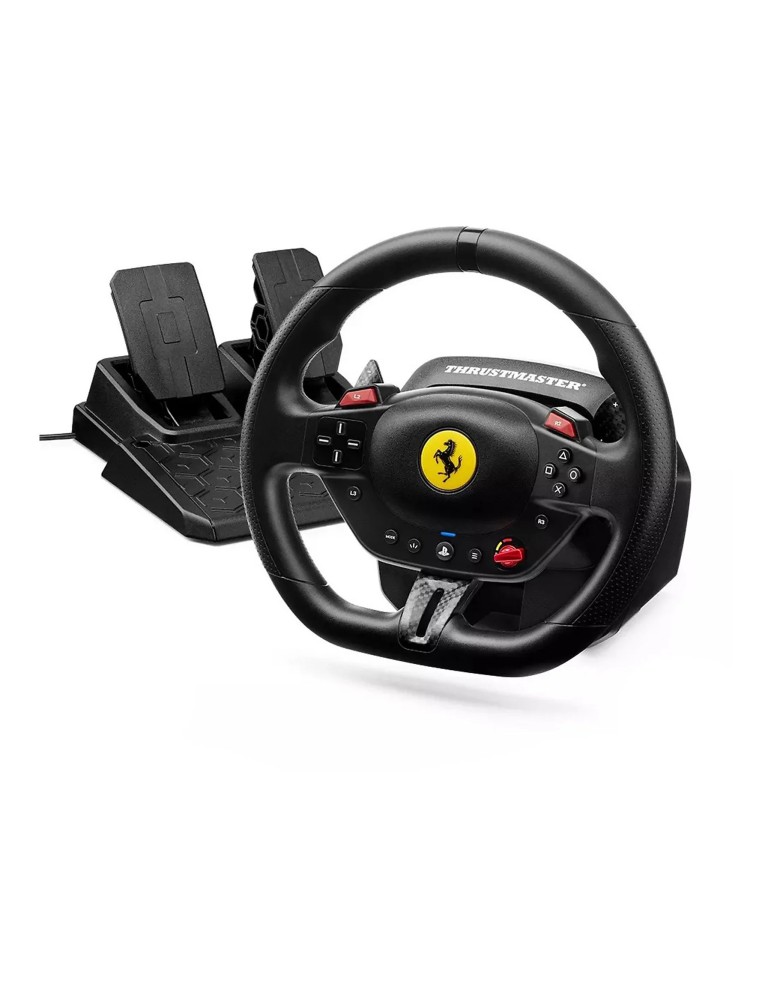 VOLANTE CON PEDALI THRUSTMASTER T98-P FERRARI 296 GTB - PS5/PS4/PC