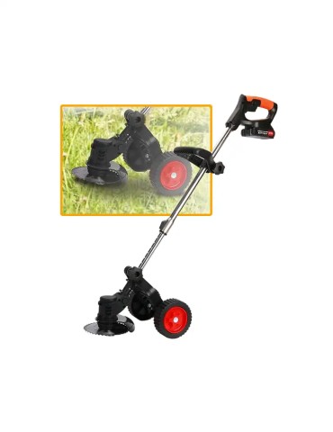Decespugliatore a Batteria con ruote