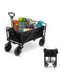 Carrello da giardino-spiaggia-multifunzione da trasporto pieghevole