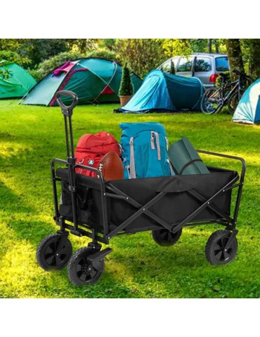 Carrello da giardino-spiaggia-multifunzione da trasporto pieghevole 2