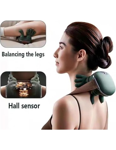 Massaggiatore per Collo E Spalle Con Pressione Delle Dita Shiatsu