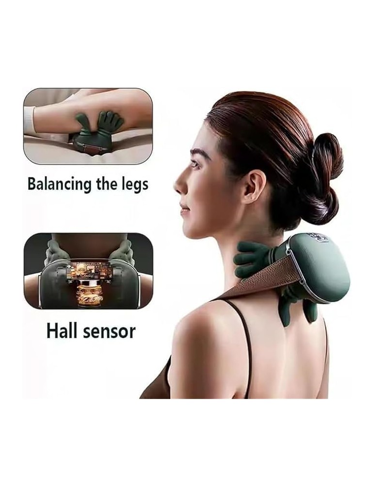 Massaggiatore per Collo E Spalle Con Pressione Delle Dita Shiatsu
