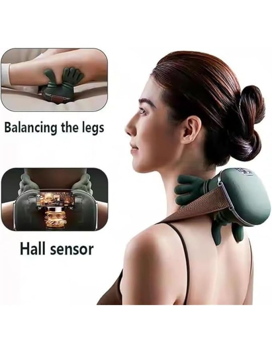 Massaggiatore per Collo E Spalle Con Pressione Delle Dita Shiatsu