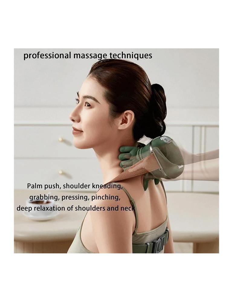Massaggiatore per Collo E Spalle Con Pressione Delle Dita Shiatsu