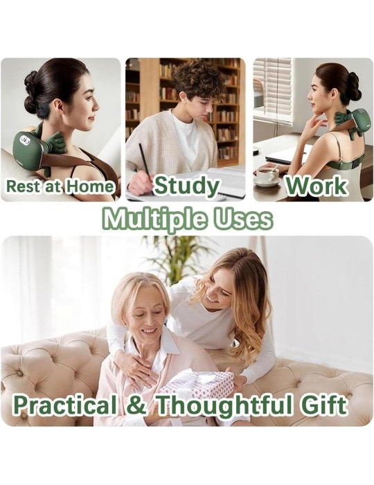 Massaggiatore per Collo E Spalle Con Pressione Delle Dita Shiatsu