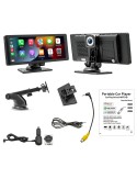 CARPLAY 10.26 pollici | Wireless Bluetooth FM Radio Car MP5 Player AHD Registratore Fotocamera