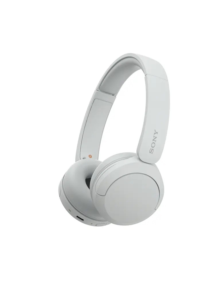 Sony Cuffie Bluetooth wireless WH-CH520 - Durata della batteria fino a 50 ore con ricarica rapida, stile on-ear