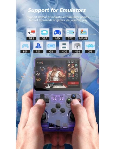 Console Retro R36S Portatile Emulatore IPS 3,5'' Linux Arkos 64/128GB Presa HDMI