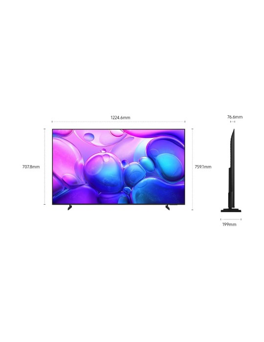 SAMSUNG QE55Q6FAAU SMART TV QLED 55" 4K - TV QLED 55" con Tecnologia Quantum Dot e Design Elegante