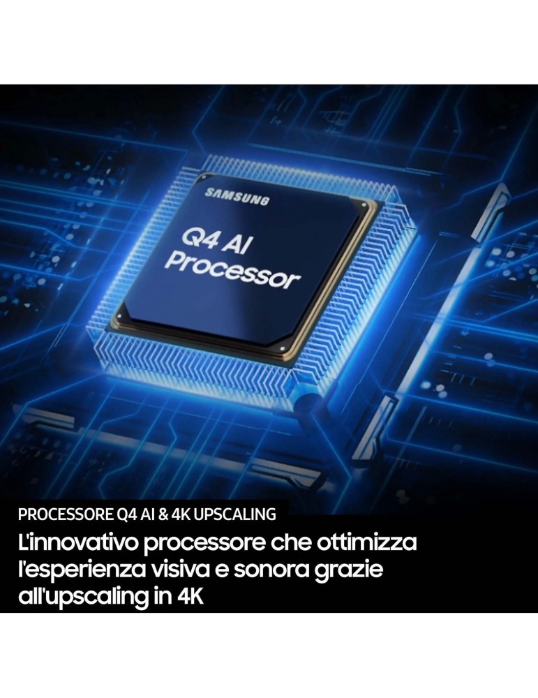SAMSUNG QE55Q6FAAU SMART TV QLED 55" 4K - TV QLED 55" con Tecnologia Quantum Dot e Design Elegante