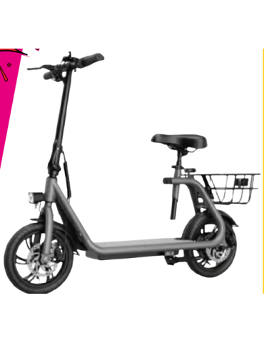 MONOPATTINO CON SELLINO E CESTINO POSTERIORE