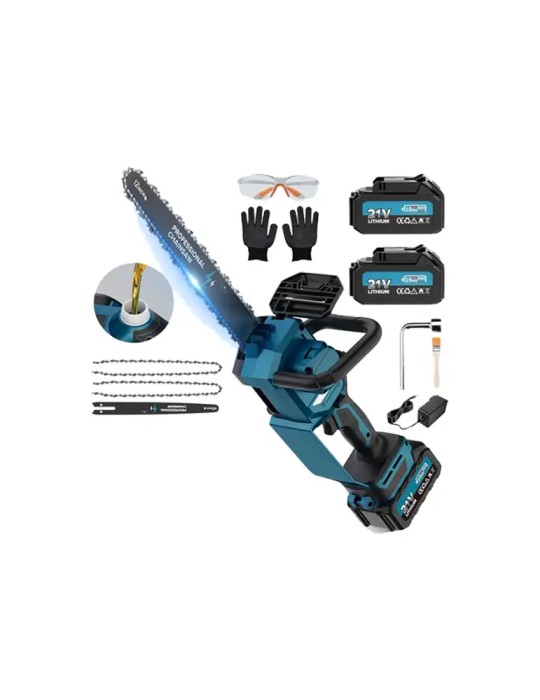 Motosega 16 pollici - due batterie incluse - olio automatico